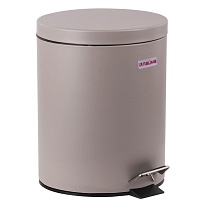 Ведро-контейнер для мусора (урна) с педалью LAIMA Classic, 12 л, серое, матовое, металл, со съемным внутренним ведром в Иваново Ведро-контейнер для мусора (урна) с педалью LAIMA Classic, 12 л, серое, матовое, металл, со съемным внутренним ведром в Иваново