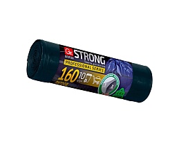 Мешки для мусора 160 л, двухслойные, синие, в рулоне 10 шт., ПВД, 30 мкм, 1100х800 мм, GRIFON SUPER POWER , 101-092 в Иваново