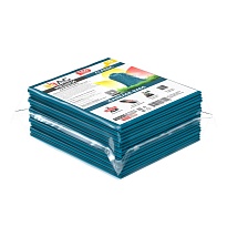 Мешки для мусора 160 л, светло-синие, в пачке 10 шт., ПВД, 40 мкм, 900х1100 мм, i-Bag в Иваново