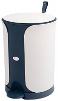 Контейнер для мусора Sтилъ с педалью 11 л синий 11 синий в Иваново
