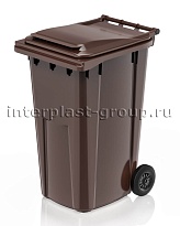 Контейнер для мусора 240 л коричневый облегченный 240 зеленый в Иваново