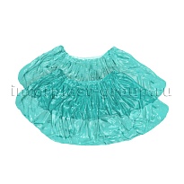 Бахилы бирюзовые 2000 шт (1000 пар), 16 мкм, однослойные, с одной резинкой, Эконом в Иваново