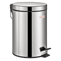 Ведро-контейнер для мусора (урна) с педалью LAIMA Classic, 3 л, со съемным внутренним ведром в Иваново