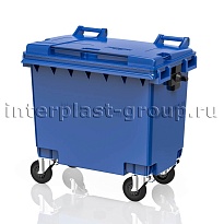 Контейнер для мусора 660 л голубой 660 голубой в Иваново