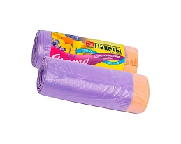 Мешки для мусора 35 л, ароматизированные, Лаванда, сиреневые, в рулоне 10 шт., ПНД, 12 мкм, 560х530 мм, GRIFON Aroma, 101-080 La в Иваново Мешки для мусора 35 л, ароматизированные, Лаванда, сиреневые, в рулоне 10 шт., ПНД, 12 мкм, 560х530 мм, GRIFON Aroma, 101-080 La в Иваново