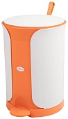 Мусорный бак Sтилъ с педалью 18 л оранжевый