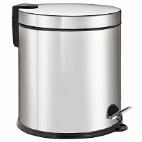 Ведро-контейнер для мусора урна с педалью LAIMA Classic Plus, 20 л, зеркальное в Иваново