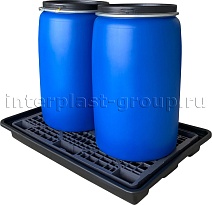 Поддон пластиковый для двух бочек в Иваново