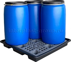 Поддон пластиковый для четырех бочек в Иваново