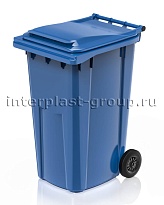 Контейнер для мусора 240 л голубой облегченный 240 голубой в Иваново