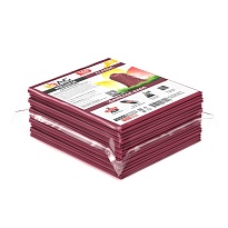 Мешки для мусора 160 л, бордовые, в пачке 10 шт., ПВД, 40 мкм, 900х1100 мм, i-Bag в Иваново