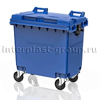 Мусорный контейнер 770 л голубой 770 голубой в Иваново
